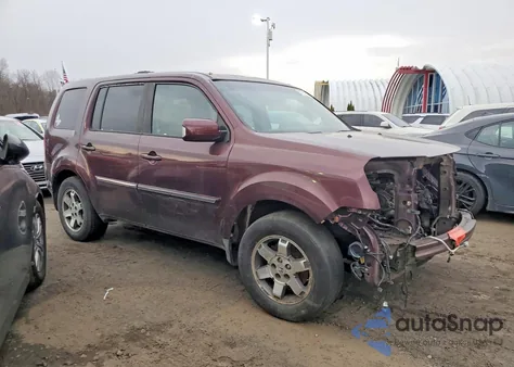 2010 Honda Pilot Touring from USA, damaged, VIN 5FNYF4H80AB026510